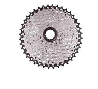 EGUIAS Cassette de 10 velocidades para Bicicleta de montaña,Rueda Libre, 10 V, 11 V, 12 V, 36/42/46/50T, 52T, Compatible con Deore M6000, M6100 y SRAM.(9Speed 40T)