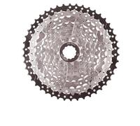 EGUIAS Cassette de 10 velocidades para Bicicleta de montaña,Rueda Libre, 10 V, 11 V, 12 V, 36/42/46/50T, 52T, Compatible con Deore M6000, M6100 y SRAM.(9Speed 46T)