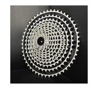 EGUIAS Cassette Ultraligero de 12 velocidades para MTB HG 12S 11-51T/12S 11-46T XD 10-46T/10-51T 12V K7, piñón Totalmente CNC, Compatible con Shimano SRAM(12S HG 11-46T)