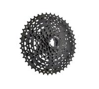 EGUIAS Compatible con Cassette de Rueda Libre Sunshine de 8 velocidades, 11-25T, 28T, 32T, 40T y 42T, buje Libre HG para Bicicleta de montaña MTB de 8 V.(8S 11-42T Black)