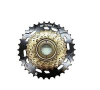 EGUIAS Compatible con Cassette Shimano Tourney TZ500 TZ31 de 7 V y 7 velocidades para Bicicleta de montaña,piñón de Rosca metálica, 14-28/34 Dientes.(14-34T no Remover)