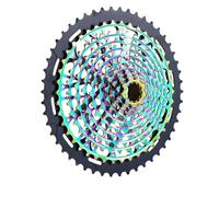 EGUIAS Compatible con Ruedas Libres De Bicicleta RYET, Cassette MTB XD De 12 V Y 11 V, 10-50 T, K7 9 A 50 T, Accesorios para Piñones 12 V Y 11 V, 12 V Y 11 V(11S Rainbow)