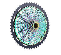 EGUIAS Compatible con Ruedas Libres De Bicicleta RYET, Cassette MTB XD De 12 V Y 11 V, 10-50 T, K7 9 A 50 T, Accesorios para Piñones 12 V Y 11 V, 12 V Y 11 V(12S Rainbow)