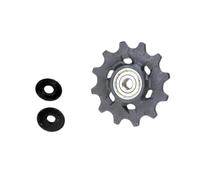 EGUIAS Conjunto de polea de desviador Trasero de Bicicleta Compatible con SRAM Eagle XX1 X01 GX SX, Serie de 12 velocidades, Kit de rodamientos 12T/14T(12T)