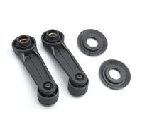 EGUIAS Empuñadura Antidesliz Manivela Antióxido 2 manijas de elevación de ventana de coche, balancín de control, compatibles con 4Runner, Corolla MR2, Pickup, Land Cruiser