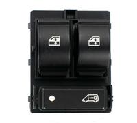 EGUIAS Empuñadura Antidesliz Manivela Antióxido Reparación del botón del interruptor triple de la ventana eléctrica del coche, compatible con Fiat Doblo 2010-2014, compatible con Peugeot Boxer