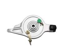 EGUIAS Freno de Rodillo Trasero para Bicicleta, Conjunto de servofreno de Eje de Bicicleta de 12-14mm, Apto para Bicicleta de Ciudad Freno de Tambor para Bicicleta Kit de Freno de Rod(White)