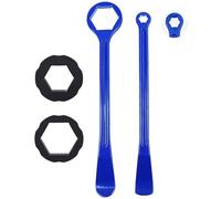 EGUIAS Herramienta de instalación de neumáticos Compatible con Suzuki Compatible con Kawasaki Compatible con Honda Compatible con KTM Compatible con Husqvarna(Type A Blue)