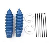 EGUIAS Juego de 2 Fuelles de Silicona para Cremallera de dirección, Accesorios de 23 x 6 cm para Coche Botas CV Juego De Botas CV De Silicona