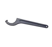 EGUIAS Llave Inglesa en C, Herramienta Manual para Motos de Cross, Bicicletas, ATV, Scooters, amortiguadores Traseros, Tuercas Redondas, Gancho de Carga(45-52)