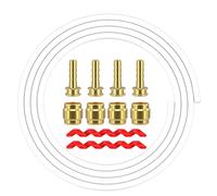 EGUIAS Manguera de Freno de Disco hidráulico, Carcasa de Tubo de Bicicleta Apta para Shimano, Magura, Sram SM-BH90 BH59 Freno de Tambor para Bicicleta Kit de Freno de Rod(Fit Magura-White)