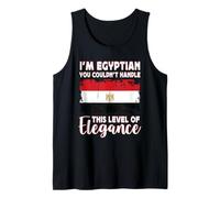 Egypt Flag Proud Elegant Egyptian Boyfriend Girlfriend Camiseta sin Mangas
