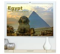Egypt - from Abu Simbel to the Sphinx (High Quality Premium Wall Calendar 2026 DIN A2 landscape),CALVENDO 12 Month Wall Calendar: The fascinating land of the Pharaohs.