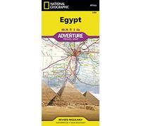 National Geographic - Mapa Egipto (Travel Maps International Adventure) - Idioma inglés