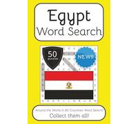 Egypt Word Search Book: Words Search With Easy To Read Print about Egypt, Travel, Culture and More | 6x9 inches, 100 pages | 50 puzzles. Ideal for ... The World in 80 Countries Word Search Books)