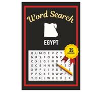 Egypt Word Search Puzzle Book: Easy to read print | 6x9 inches | 35 Puzzles, 315 Words, 53 Pages | Gift for Country & Geography Lovers, Vacations, Road Trips, Holidays, & Free Time