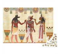 Égypte antiquePuzzles 1000 Pièces Pour Adultes, Jeux ÉducatifsStyle artistique hiéroglyphique
