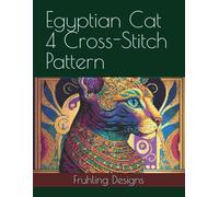 Egyptian Cat 4 Cross-Stitch Pattern