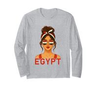Egyptian Girl Egypt Flag Egyptian Girlfriend Wife Manga Larga