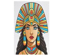 Egyptian Mythology Puzzles Adultos 1000 piezas Puzzle para adultos Juego Educante Challenge Juguete de madera para niños (78×53cm)