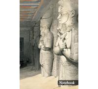 Egyptian Notebook / Journal (Interior of the Temple of Abu Simbel)