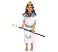 EGYPTIAN PHARAOH FANCYDRESS COSTUME OUTFIT PRINCE KING LARGE 10-12 (disfraz)