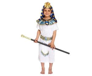 EGYPTIAN PHARAOH FANCYDRESS COSTUME OUTFIT PRINCE KING MED 7-9YRS (disfraz)