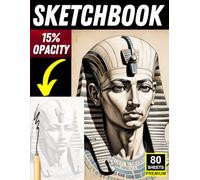 Egyptian Portrait Sketchbook for Artists: 15% Opacity Artist Sketchbook - Improve Proportions, Line Confidence & Portrait Accuracy with Ancient Egyptian-Inspired Faces