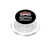 Egyptian Princess Egypt Flag Proud Egyptian Girl PopSockets PopGrip para MagSafe