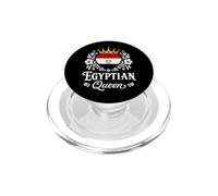 Egyptian Queen Egypt Flag Proud Egyptian Woman PopSockets PopGrip para MagSafe