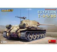 Maqueta Tanque Egipcio T-34/85 Interior Kit MiniArt 37071 1/35ème