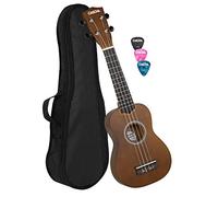 EH 3953 CASCHA ukelele Soprano juego de ganzúas (juego de 3) con funda