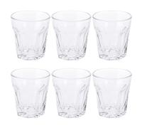 EH Excellent Houseware 150446 - Juego de 6 vasos de chupito transparentes de 40 ml, base pesada para vodka, tequila, whisky, licor, espresso, mini vasos de chupito estilo soda, para el hogar, bares,