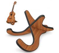 Ehanfus Soporte Uklele Suelo, Soporte de Madera para Ukelele | Soporte de Marco en X Desmontable para Ukelele, Accesorios Instrumentos Musicales para Ukeleles, Mandolina, Banjo, Violín