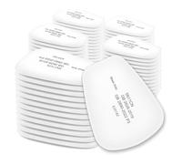 Ehaosea Cartuchos de Filtro para Respirador 5N11 para Filtros de Mascarilla de las Series 6200, 6502 y 7502, para Corte A Prueba de Polvo y con Soplete (80 Unidades)
