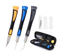 EHDIS 3 herramientas de deshuesado para vinilo, plóter con plumas, ganchos y cuchillos de manualidades, para hacer siluetas cameos, eliminación precisa de pequeños fragmentos