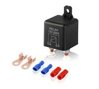 EHDIS Relés Coche 14V 200A 3 Pin relés Automoción de Arranque para Trabajo Pesado de Carga Dividir ZL180 con 2 + 2 Borne de Contacto Huella - 1 Juego