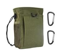 EHDWXVZM 1 Bolsa De Almacenamiento con Cordón Y 2 Mosquetones Negros, Bolsa De Montañismo, Bolsa De Almacenamiento Multifuncional, Bolsa para Teléfono Móvil, Bolsa De Almacenamiento Portátil