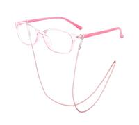 EHDWXVZM 1 pieza de gafas para niños, 1 pieza de cordón para gafas, gafas anti-luz azul, gafas de moda, gafas ligeras para niños, gafas de protección radiológica para estudiar o jugar