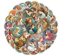 EHDWXVZM 100 Pegatinas Muxifeg, Adhesivo De Personal Retro -Kun, Etiqueta De Teléfono Móvil Portátil, Etiqueta De Bicicleta, Pegatina De Bricolaje.