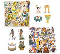 EHDWXVZM 100 Pegatinas Temáticas Egipcias, Pegatinas De Atracciones, Pegatinas Creativas De Graffiti, Pueden Decorar Tazas, Cuadernos, Maletas.