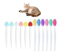EHDWXVZM 12 Piezas De Cepillos De Silicona, Cepillos De Limpieza Portátiles, Limpiadores Faciales, Suministros para El Cuidado De Los Animales.