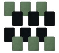 EHDWXVZM 12 Piezas De Manchas De Reparación De Algodón Cuadrado, Manchas De Plancha, Accesorios De Ropa, Decoraciones De Ropa De Bricolaje.