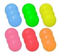 EHDWXVZM 18 Piezas De Tenis De Mesa, Tenis De Mesa Al Aire Libre, Tenis De Mesa De Color, Tenis De Mesa Helada, Tenis De Mesa Barata (6 Colores).