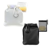 EHDWXVZM 2 Juegos De Bolsas De Jabón Impermeables, Bolsas Selladas A Prueba De Fugas, Bolsas De Almacenamiento Convenientes, Adecuadas para Acampar Y Viajar.