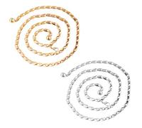 EHDWXVZM 2 piezas de cinturones de cadena, cinturones de cadena de metal, cadenas decorativas ajustables, cinturones de cadena para vestidos y camisas, cadenas de cintura para mujer