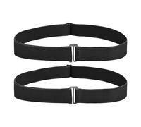 EHDWXVZM 2 piezas de cinturones elásticos, cinturones invisibles antideslizantes, cinturones elásticos, cinturillas para camisas y vestidos, cinturillas ajustables, accesorios para mujer