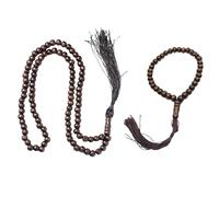 EHDWXVZM 2 Piezas De Cuentas De Madera, Perlas Musulmanas, Perlas De Bendición, Regalos Islámicos, Corona De Rosas De Mano, Pulseras De Rosario De Madera.