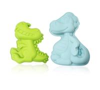 EHDWXVZM 2 Piezas De Molde De Dinosaurio De Silicona, Molde para Hornear, Herramientas De Cocina, Molde Creativo De Dibujos Animados, Fabricación De Postres.