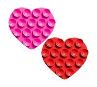 EHDWXVZM 2 Piezas de Ventosas para Teléfono Móvil, Ventosas para Teléfono Móvil Love, Ventosas de Silicona para Funda para Móvil, Ventosas Multifuncionales